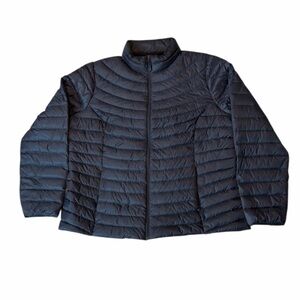 32 Heat 90% Down Jacket, Navy Blue, size XL